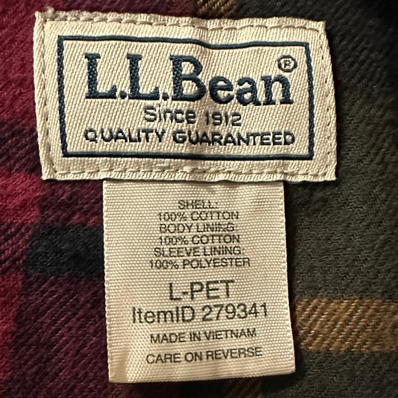 L.L. Bean Vintage Red Corduroy Jacket - Picture 6 of 13